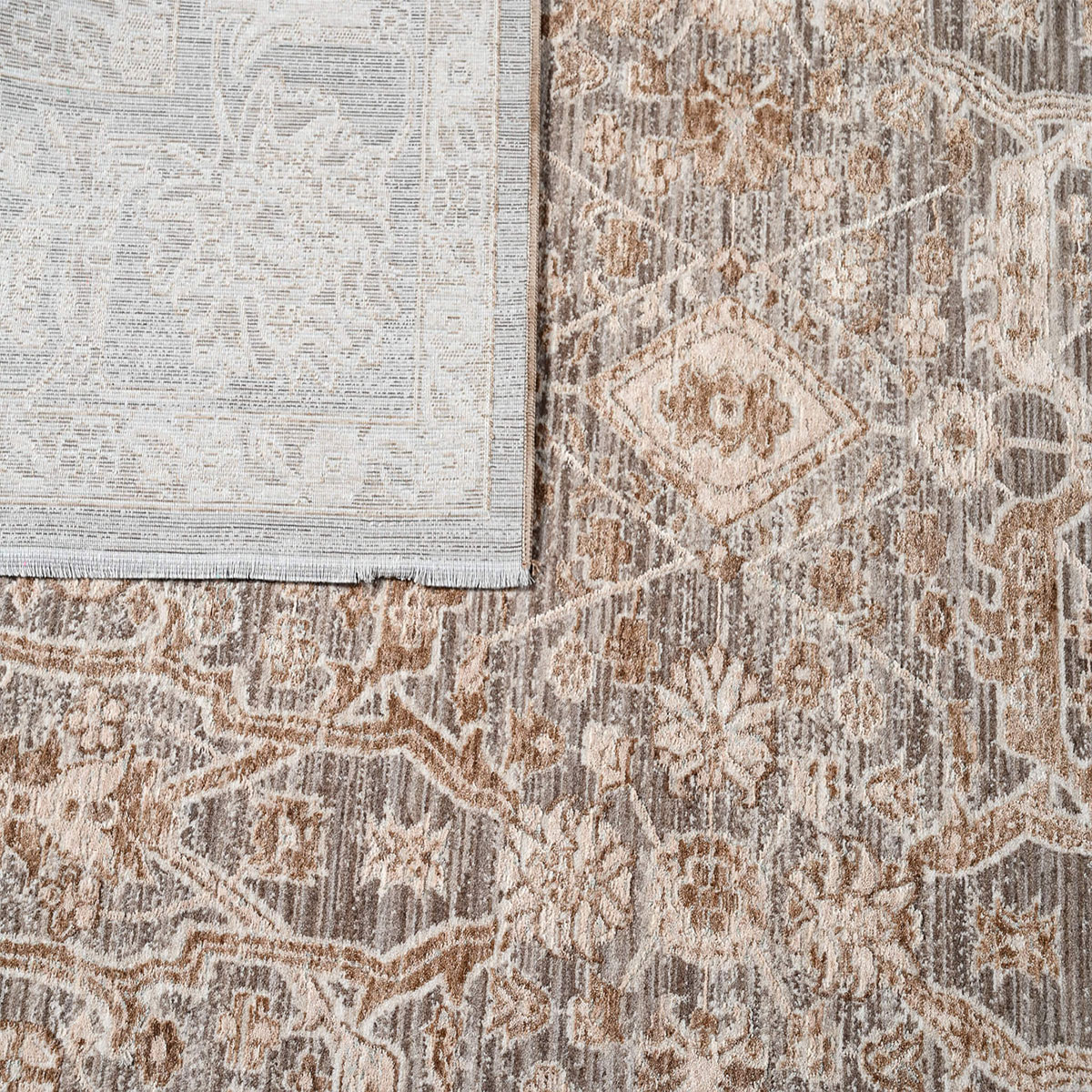 Χαλί (200X290) Polcarpet Lyra 867 Brown Home Χαλιά Σαλονιού Spitishop