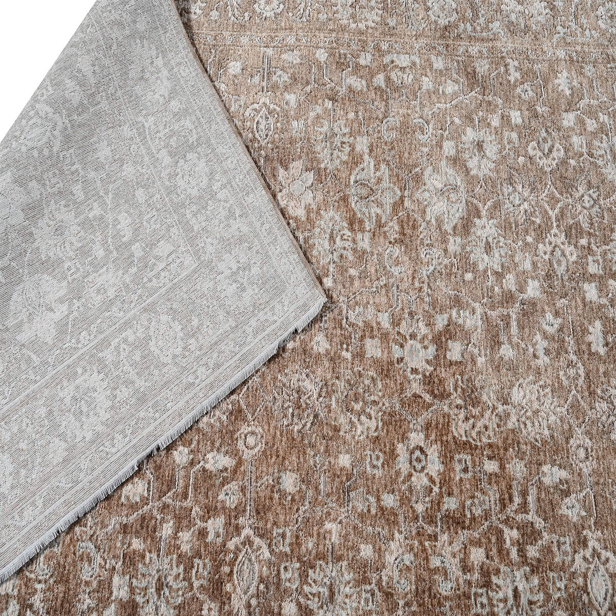 Χαλί (200X290) Polcarpet Lyra 863 Brown Home Χαλιά Σαλονιού Spitishop