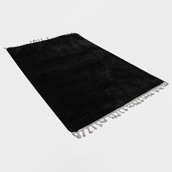 Χαλί (200x280) Polcarpet Silky Shaggy Black