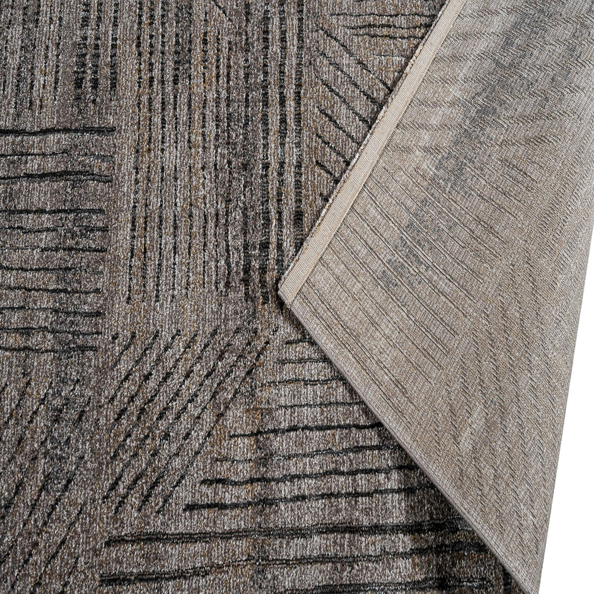 Χαλί (160X230) Polcarpet Giza Cairo 44002 Brown Home Χαλιά Σαλονιού Spitishop