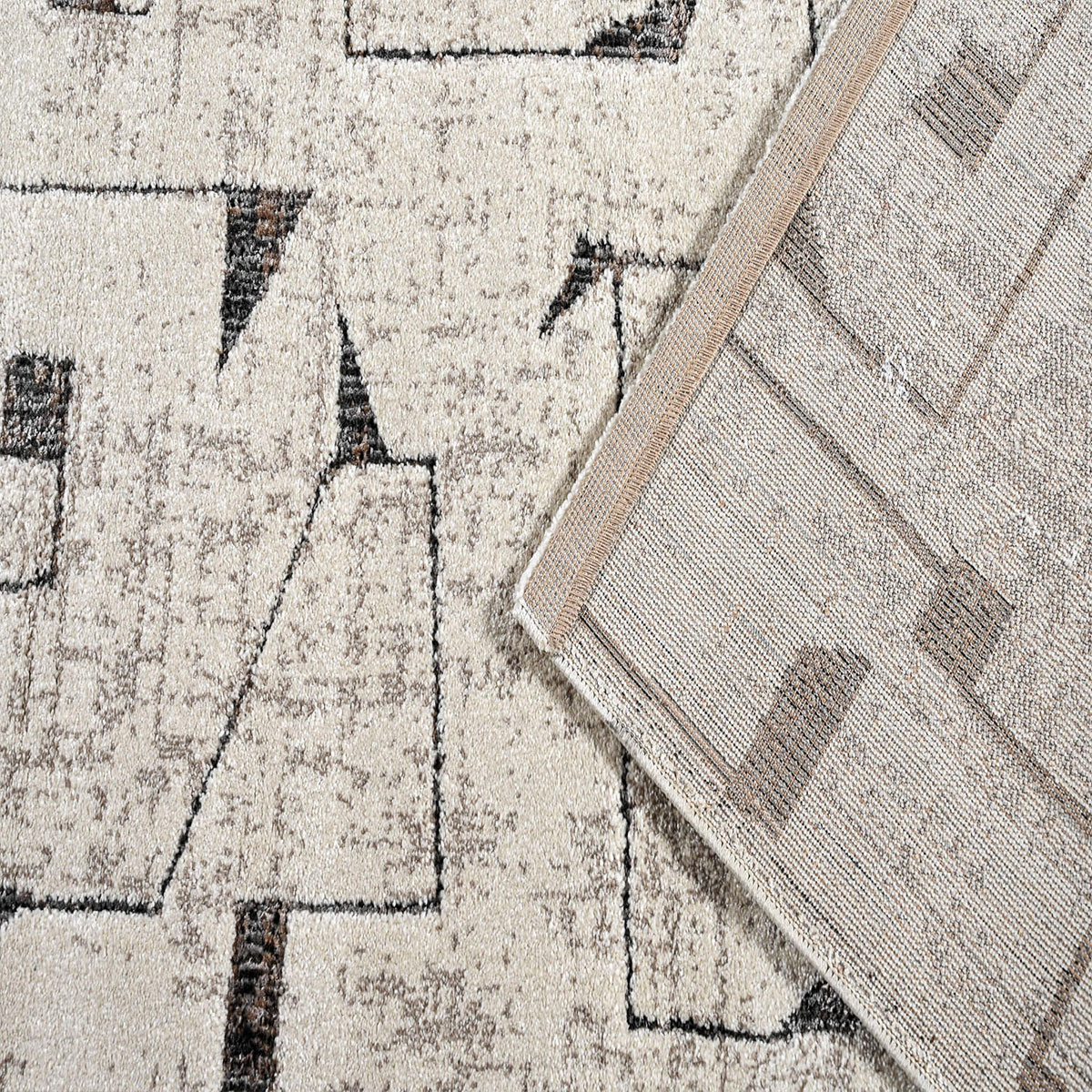 Χαλί (200X290) Polcarpet Giza Cairo 28002 Beige Home Χαλιά Σαλονιού Spitishop