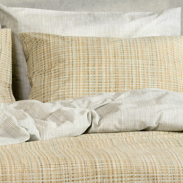 Ζεύγος Μαξιλαροθήκες (50x70) Melinen Casual Line Mateo Grey