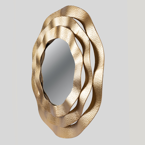 Διακοσμητικός Καθρέφτης Τοίχου (Φ70x3.5) Estheti 751-11049