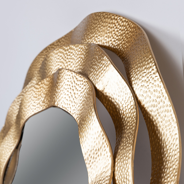 Διακοσμητικός Καθρέφτης Τοίχου (Φ70x3.5) Estheti 751-11049