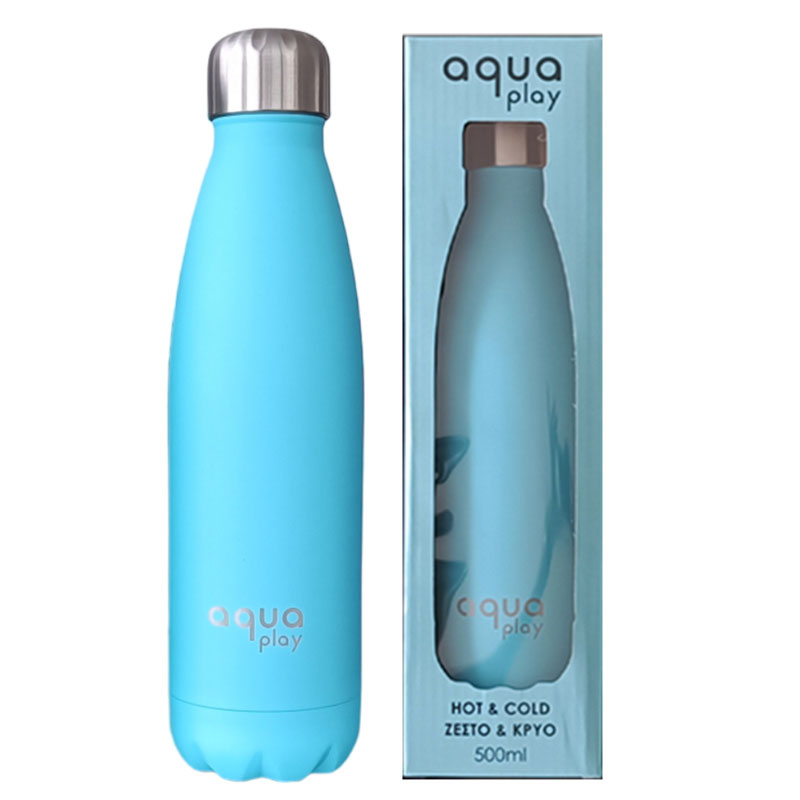 Μπουκάλι Θερμός 500Ml Aqua Play Ciel 64-69 Home Οργάνωση & Αποθήκευση Spitishop