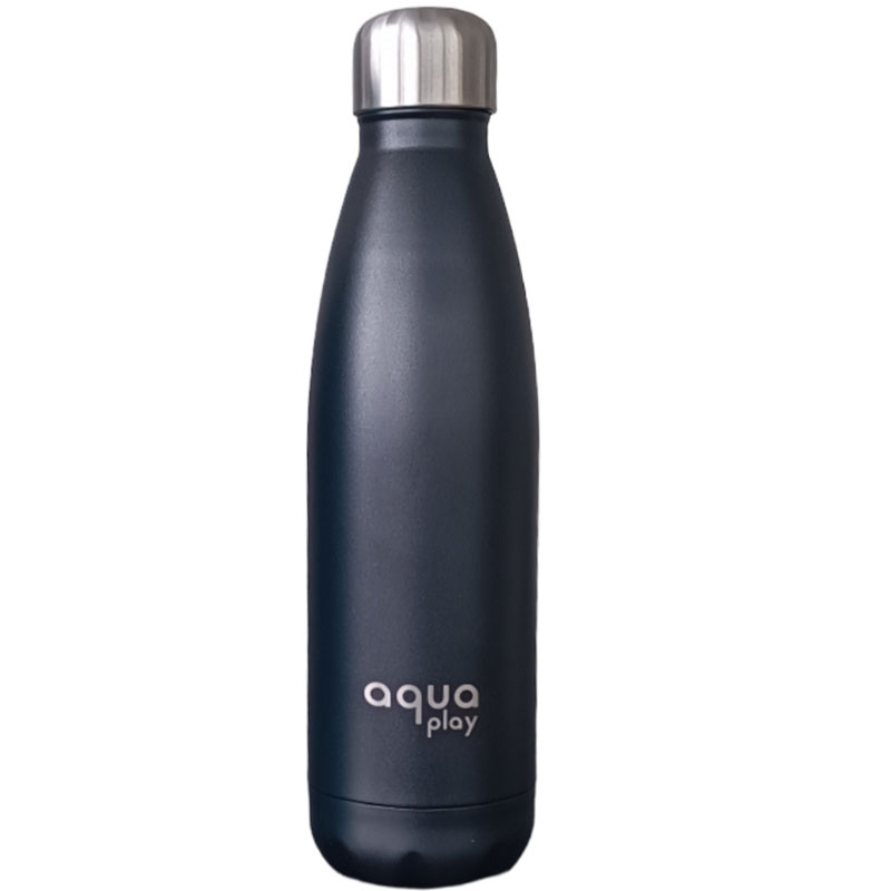 Μπουκάλι Θερμός 500ml Aqua Play Black 64-03