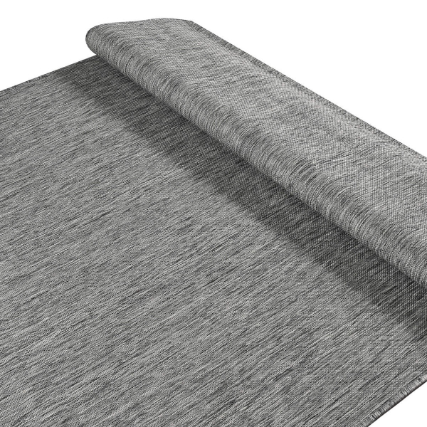 Χαλί Καλοκαιρινό (190x280) Polcarpet Bali Rainbow 1832 Grey