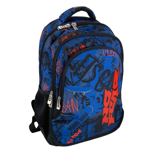 Σχολική Τσάντα (30x28x48) No Fear Let's Go