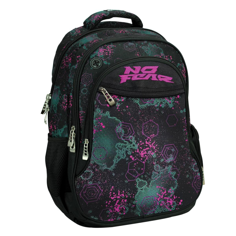 Σχολική Τσάντα (30x28x48) No Fear Fluo