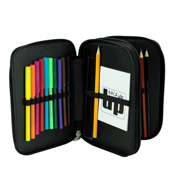 Κασετίνα Διπλή Γεμάτη (14x4x20) Back Me Up Goal