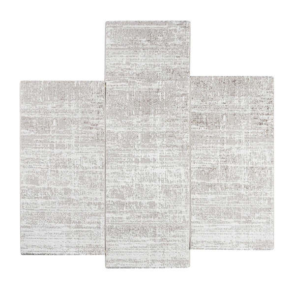 Χαλιά Κρεβατοκάμαρας (Σετ 3τμχ) Polcarpet Monaco Moma HL 436 Cream