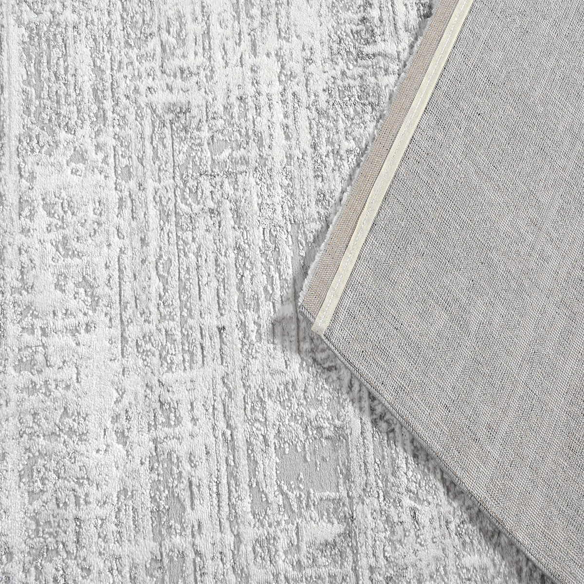 Χαλιά Κρεβατοκάμαρας (Σετ 3Τμχ) Polcarpet Monaco Moma Hl 436 Grey Home Σετ Spitishop