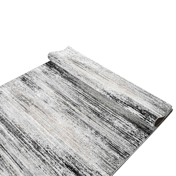 Χαλιά Κρεβατοκάμαρας (Σετ 3τμχ) Polcarpet Venice Merry 412 Grey/Black