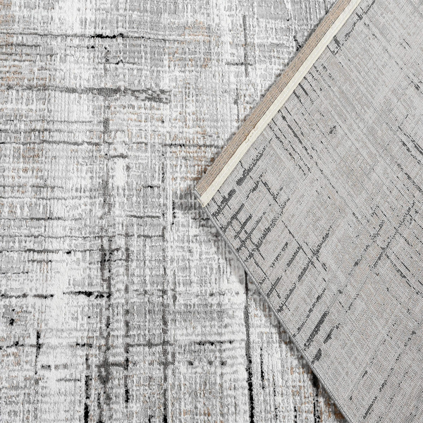 Χαλιά Κρεβατοκάμαρας (Σετ 3τμχ) Polcarpet Venice Merry 542 Grey/Black