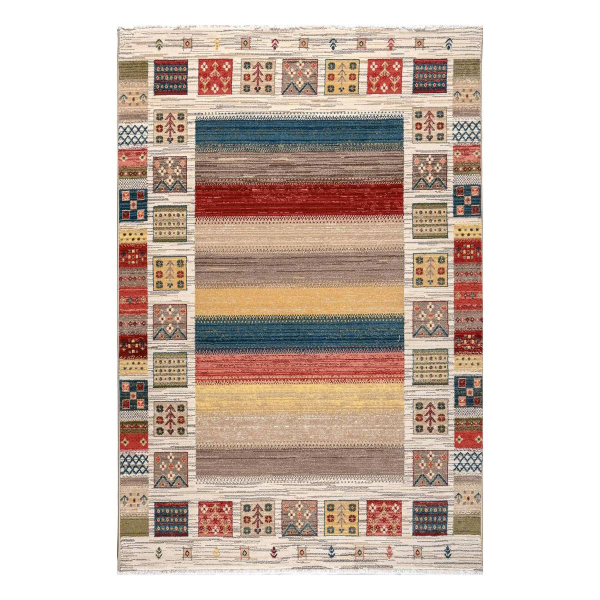 Χαλί (170x235) Polcarpet Kazak Oriental 800 Beige/Bordo