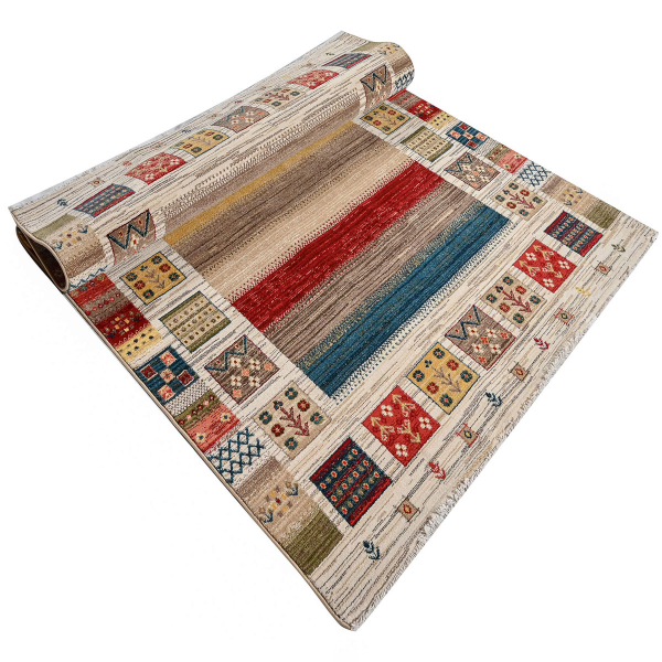 Χαλί (170x235) Polcarpet Kazak Oriental 800 Beige/Bordo