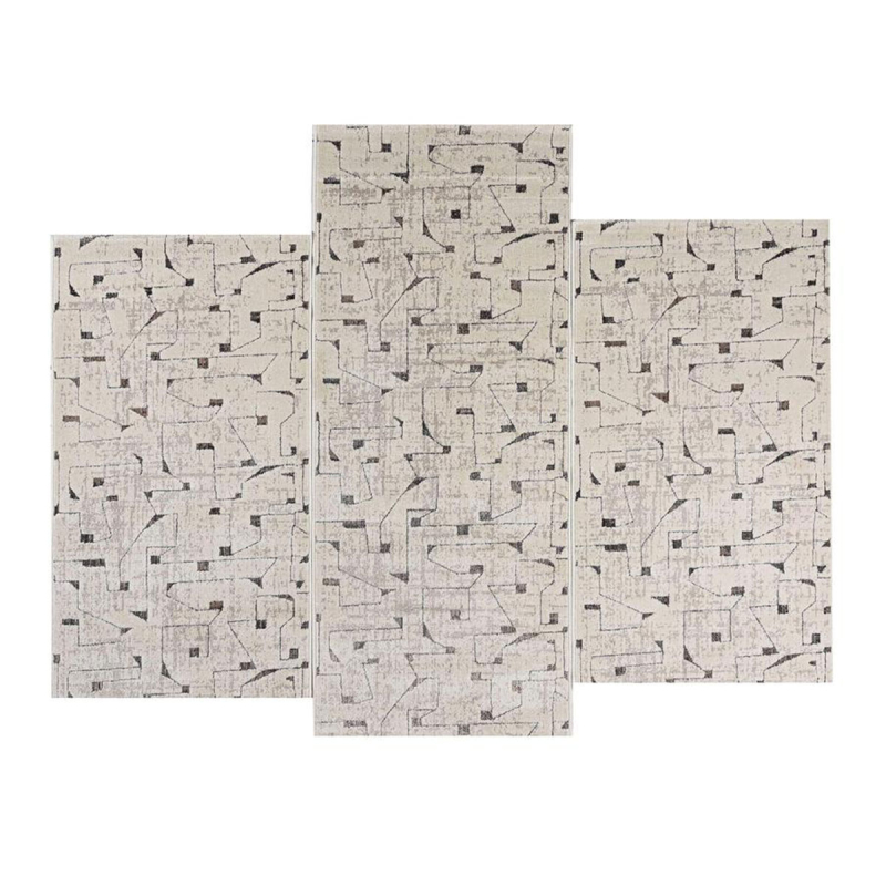 Χαλιά Κρεβατοκάμαρας (Σετ 3τμχ) Polcarpet Giza Cairo 28002 Beige