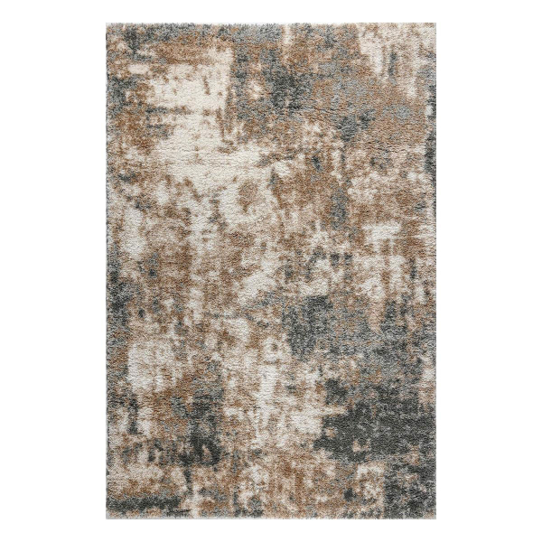 Χαλί (200x290) Polcarpet Puffy Shaggy 381 Grey/Beige