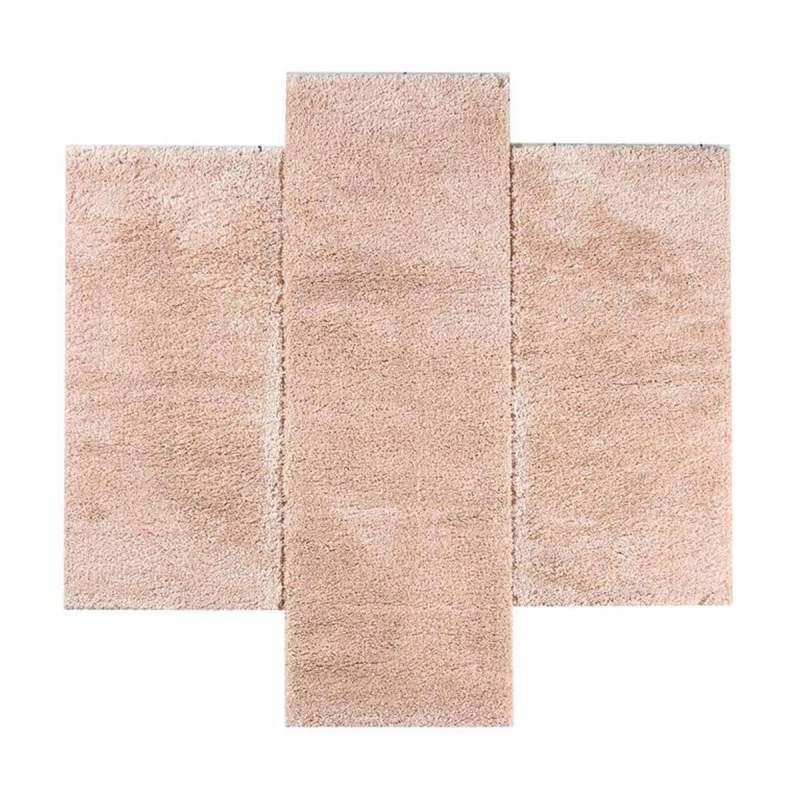 Χαλιά Κρεβατοκάμαρας (Σετ 3τμχ) Polcarpet Puffy Shaggy 1001 Pink