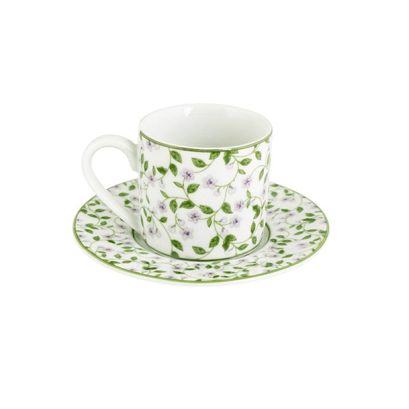 Φλυτζάνια Espresso 90ml (Σετ 6τμχ) Oriana Ferelli Floral 23245