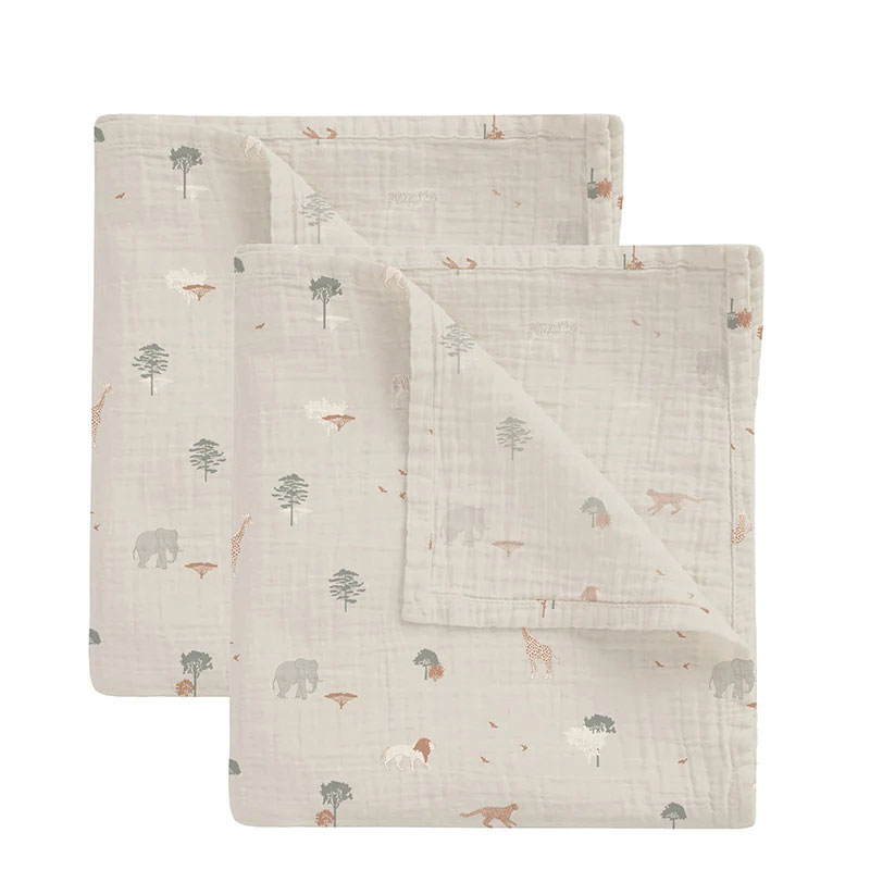 Μουσελίνες/Πάνες Αγκαλιάς (Σετ 2τμχ) Bimbidreams Nairobi