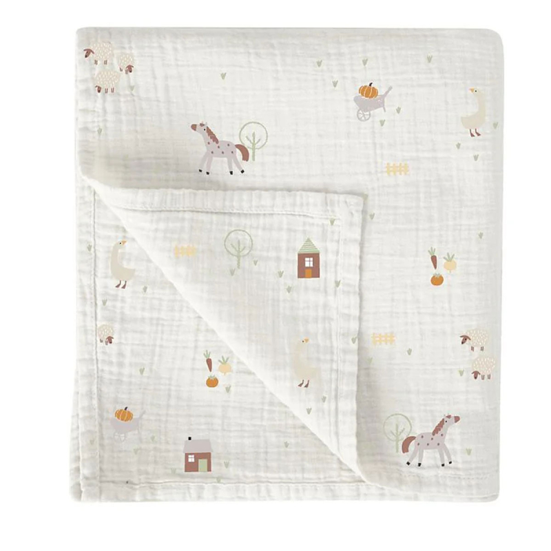 Μουσελίνα/Πάνα Αγκαλιάς (120x120) Bimbidreams Farm