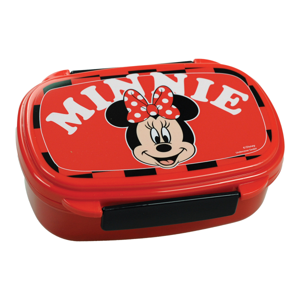 Φαγητοδοχείο Με Χωρίσματα Κουτάλι & Πιρούνι (Σετ) Gim Minnie 553-05276