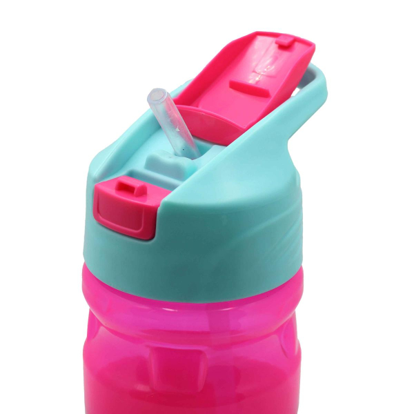 Παγούρι 500ml Με Καλαμάκι Gim Flip Barbie 571-20203