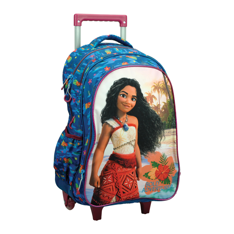 Σχολική Τσάντα Τρόλεϊ Δημοτικού (35x20x46) Gim Vaiana Wave 331-57074