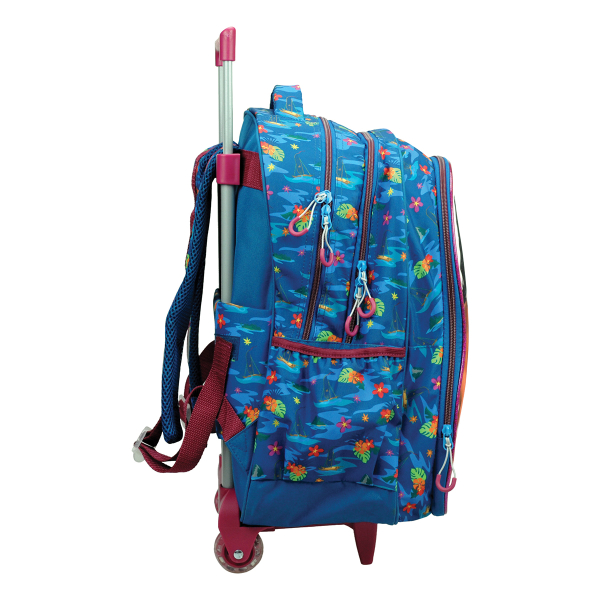 Σχολική Τσάντα Τρόλεϊ Δημοτικού (35x20x46) Gim Vaiana Wave 331-57074