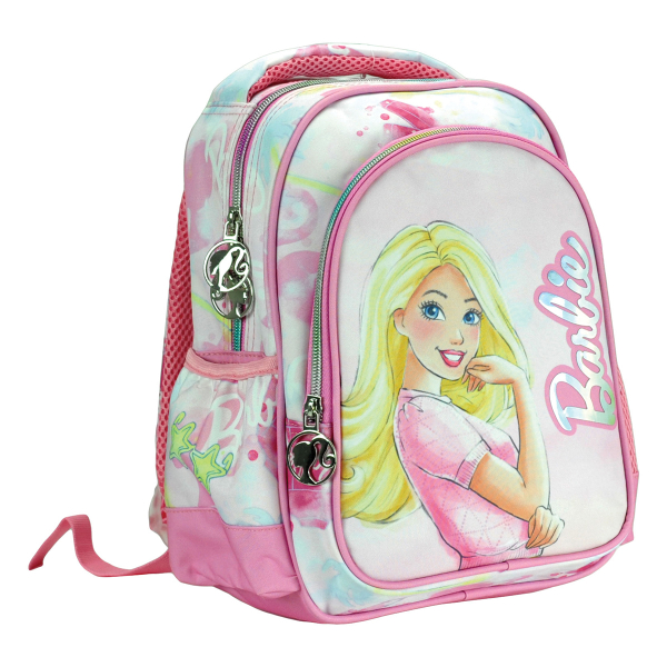 Σχολική Τσάντα Νηπιαγωγείου (25x15x30) Gim Barbie Paints 349-89054