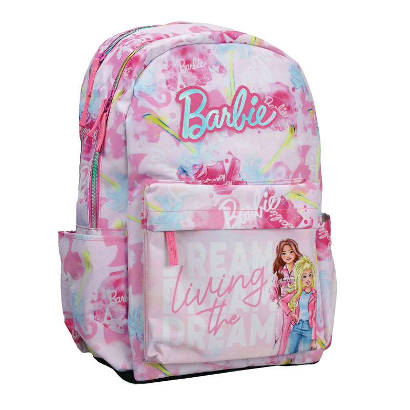 Σχολική Τσάντα Δημοτικού (32x20x42) Gim Barbie Paints 349-89034