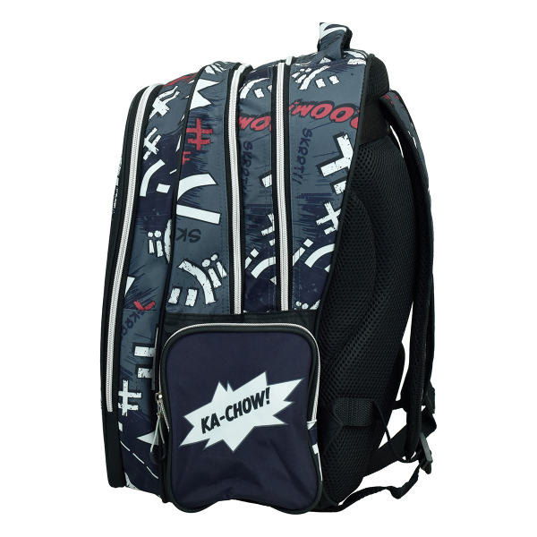 Σχολική Τσάντα Δημοτικού (35x20x46) Gim Cars Roaring 341-33031