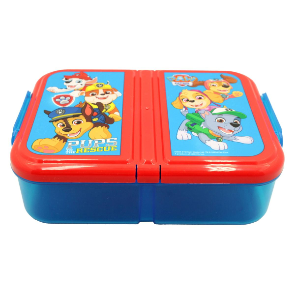 Φαγητοδοχείο Με Χωρίσματα 900ml (17x12.5x5.5) Gim Paw Patrol 555-26262