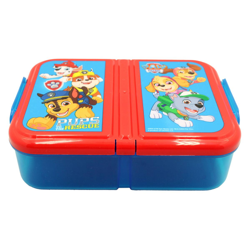 Φαγητοδοχείο Με Χωρίσματα 900ml (17x12.5x5.5) Gim Paw Patrol 555-26262