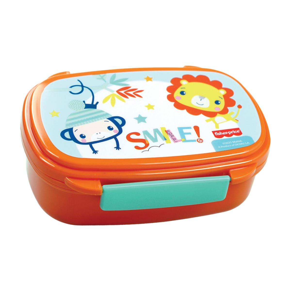 Φαγητοδοχείο Με Χωρίσματα Κουτάλι & Πιρούνι (Σετ) Fisher Price Smile 571-71276 φωτογραφία