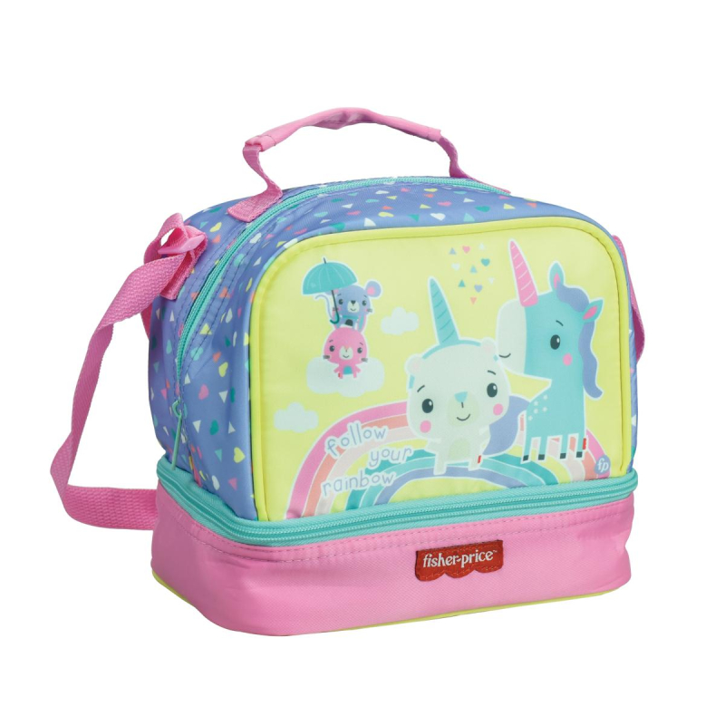 Ισοθερμική Τσάντα Φαγητού 5lt Fisher Price Unicorn 349-38220