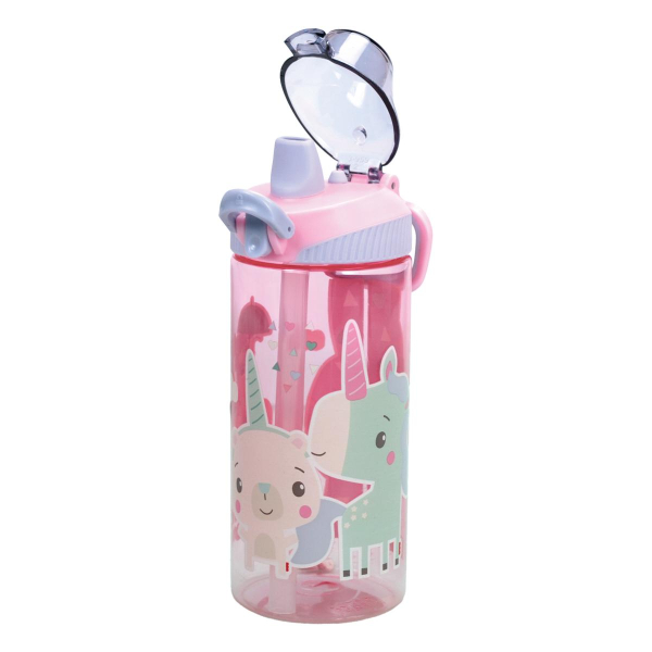 Παγούρι 450ml Με Καλαμάκι Fisher Price Unicorn 571-72218