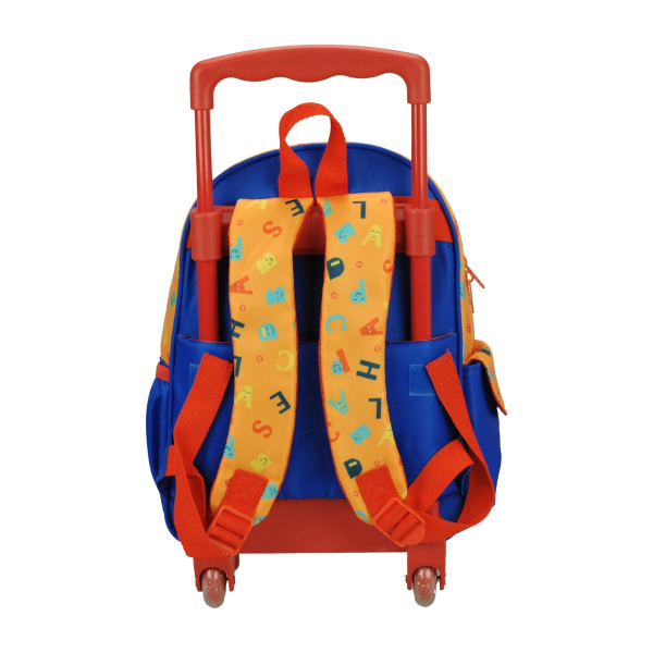 Σχολική Τσάντα Τρόλεϊ Νηπιαγωγείου (25x15x30) Fisher Price Lion 349-37073