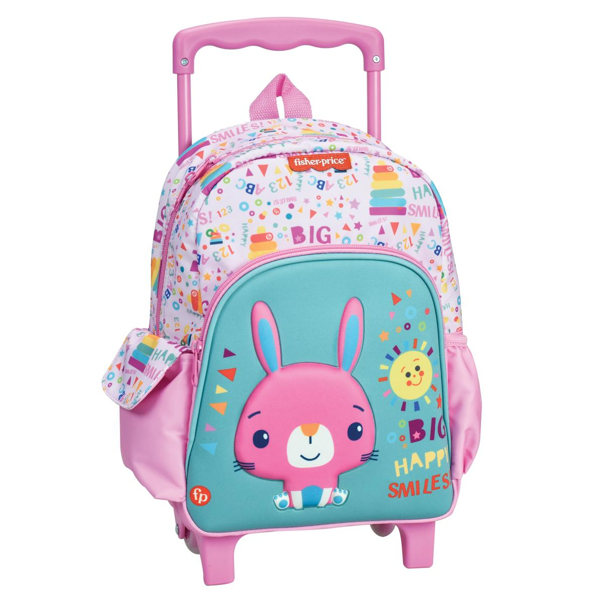 Fisher - Price Σχολική Τσάντα Τρόλεϊ Νηπιαγωγείου (25x15x30) Fisher Price Bunny 349-31073