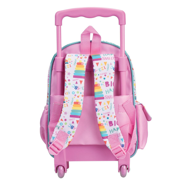 Σχολική Τσάντα Τρόλεϊ Νηπιαγωγείου (25x15x30) Fisher Price Bunny 349-31073