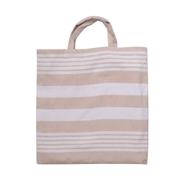 Τσάντα Θαλάσσης + Παρεό (85x165) Viopros Γκαμπριέλα Μπεζ