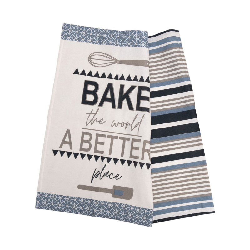 Ποτηρόπανα (Σετ 2τμχ) Viopros Σχ 970 Μπλε