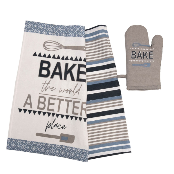 Σετ Κουζίνας 3τμχ Viopros Σχ 970 Μπλε