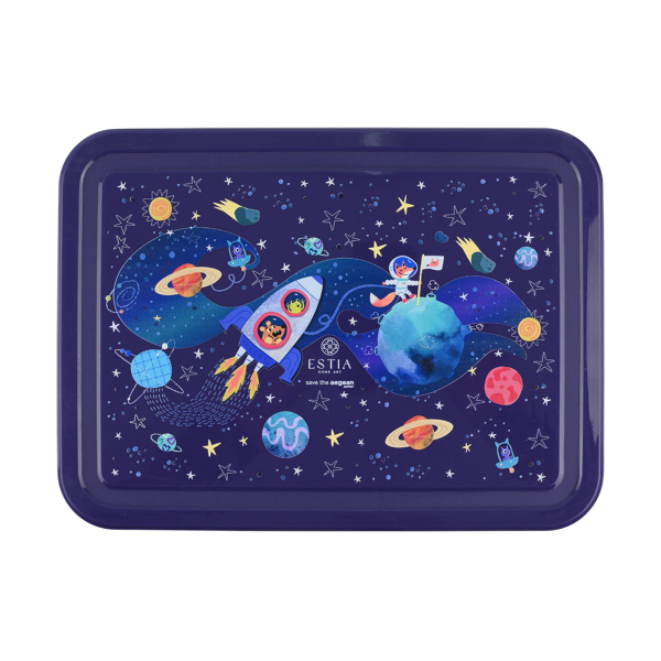 Φαγητοδοχείο Με Χωρίσματα & Κουτάλι & Πιρούνι (Σετ) Estia Save The Aegean Solar Jump 01-33385