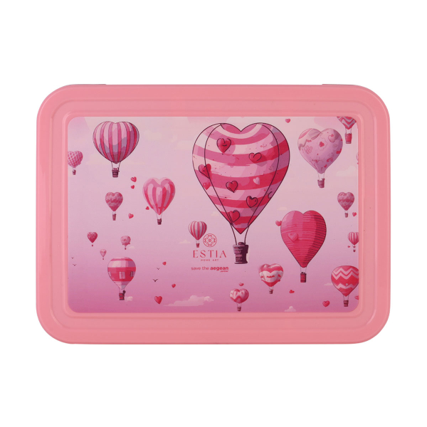 Φαγητοδοχείο Με Χωρίσματα & Κουτάλι & Πιρούνι (Σετ) Estia Save The Aegean Love Ascend 01-33439