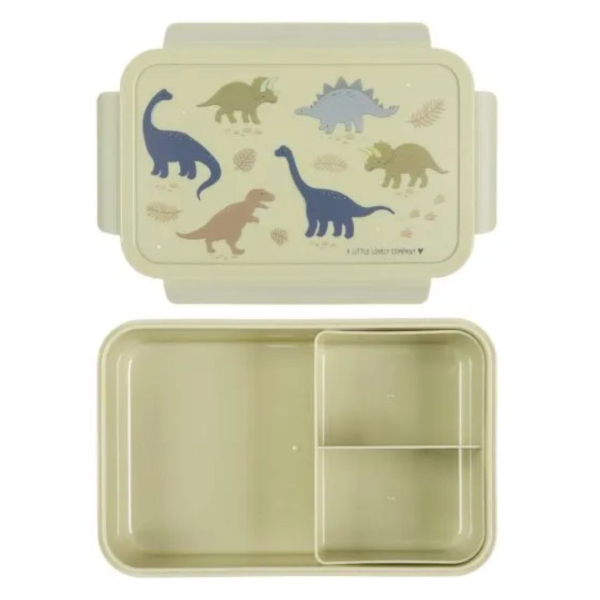 Φαγητοδοχείο Με Χωρίσματα 1.2lt (22x14.5x7) Α Little Lovely Company Dinosaurs SBDIGR58