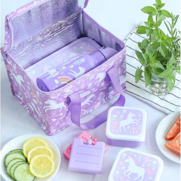 Ισοθερμική Τσάντα Φαγητού 5.5lt Α Little Lovely Company Unicorn Dreams CBUDPU26