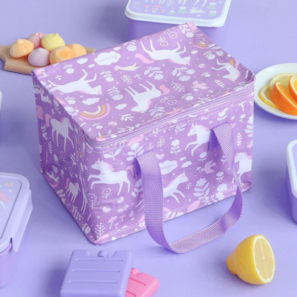 Ισοθερμική Τσάντα Φαγητού 5.5lt Α Little Lovely Company Unicorn Dreams CBUDPU26