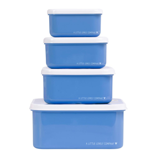 Φαγητοδοχεία (Σετ 4τμχ) Α Little Lovely Company Pirates SBSEPI80